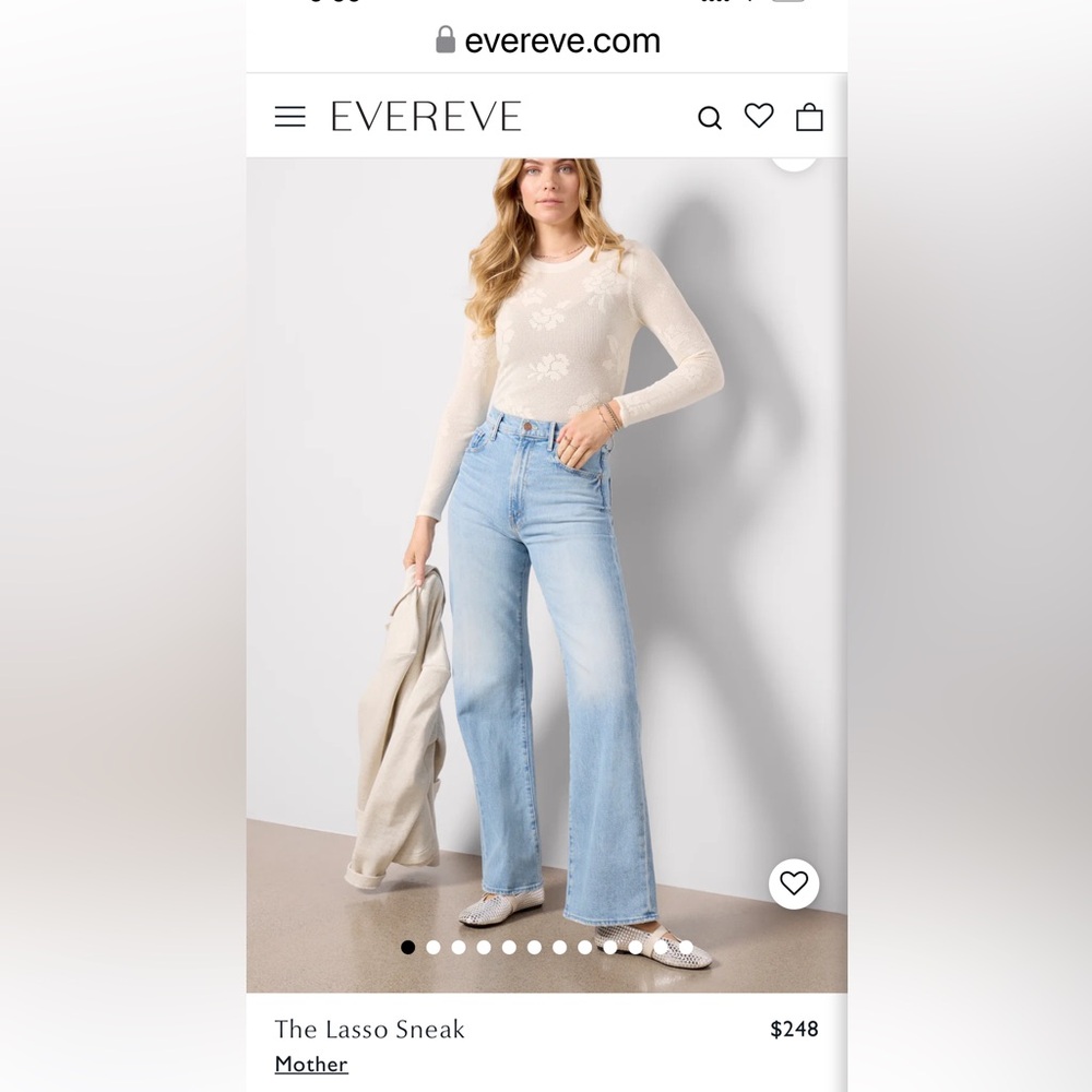 MOTHER Light Blue Women Jeans